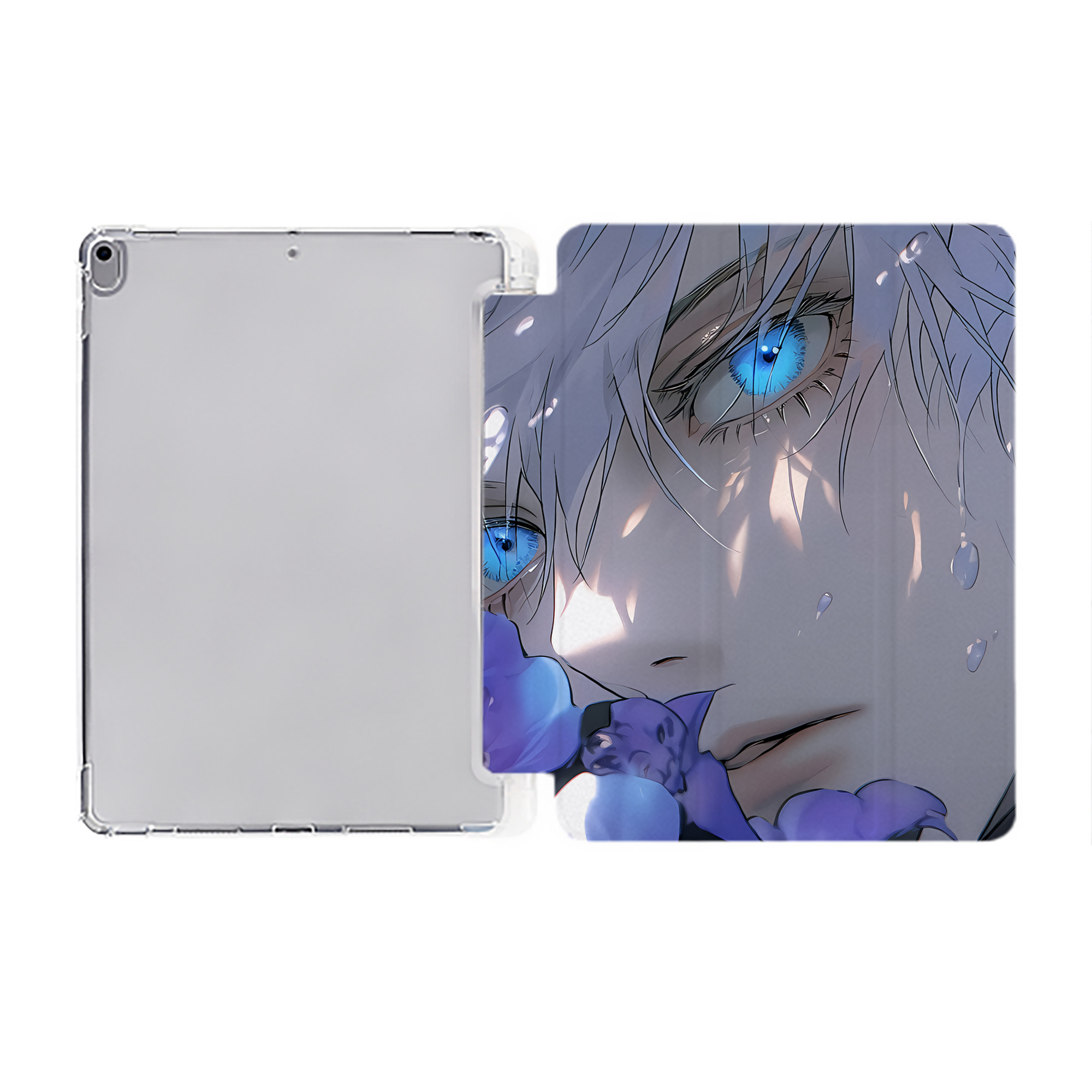 （画像用） SPY×FAMILY间谍家家酒 IPad ケース ペン収納付き 三つ折りスタンド PUレザー×シリコン 対応機種9.5/10.5/10.9インチ